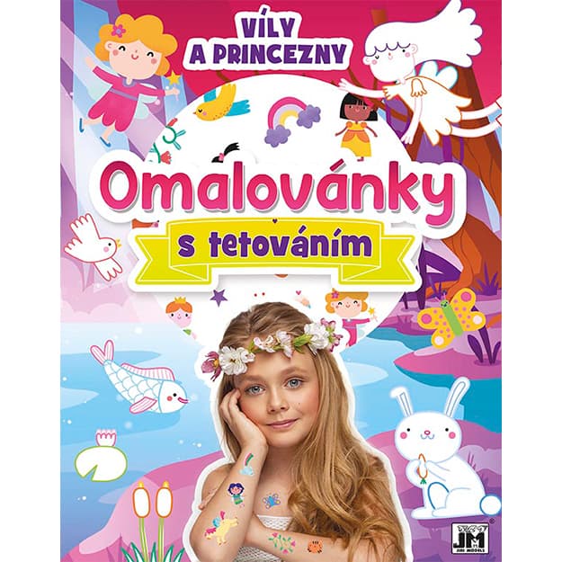 Omalovánky, samolepkové knížky