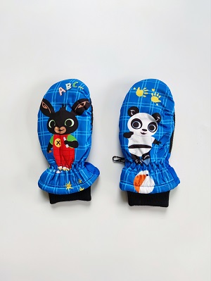 Chlapecké zimní rukavice BING palčáky - modré