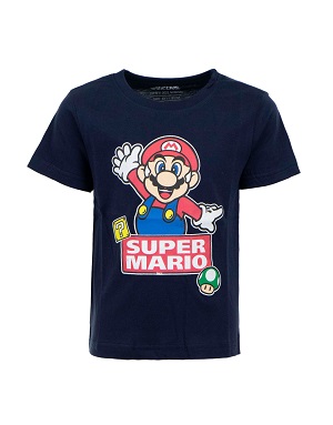 Chlapecké tričko Nintendo SUPER MARIO tmavě modré