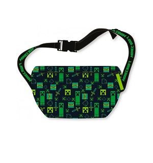 Ledvinka MINECRAFT černá M2