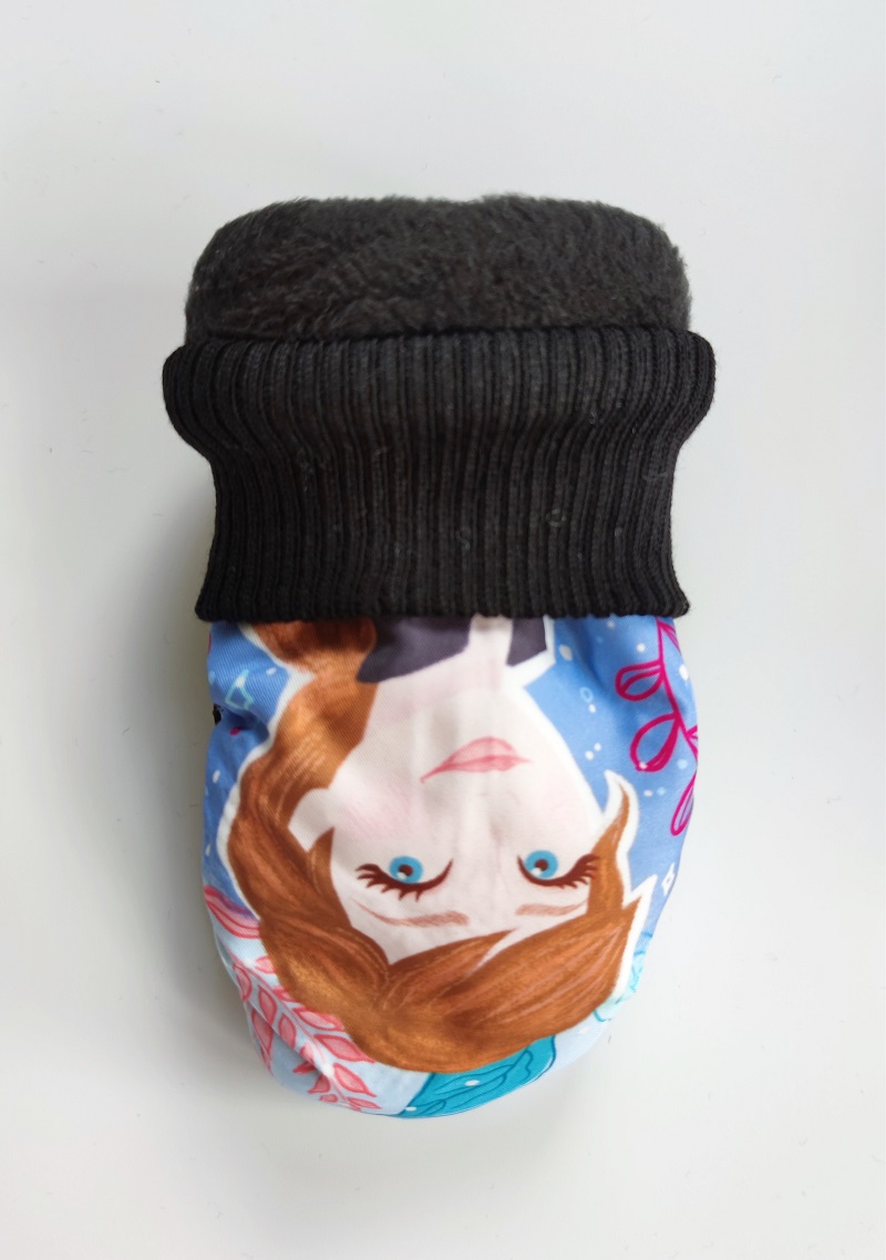 Dívčí zimní rukavice FROZEN palčáky - modré