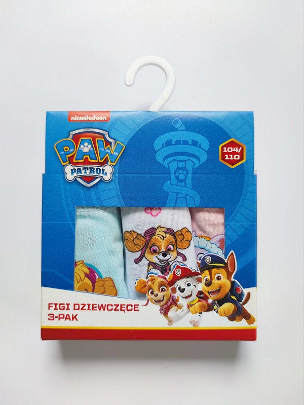 Dívčí kalhotky TLAPKOVÁ PATROLA - PW3