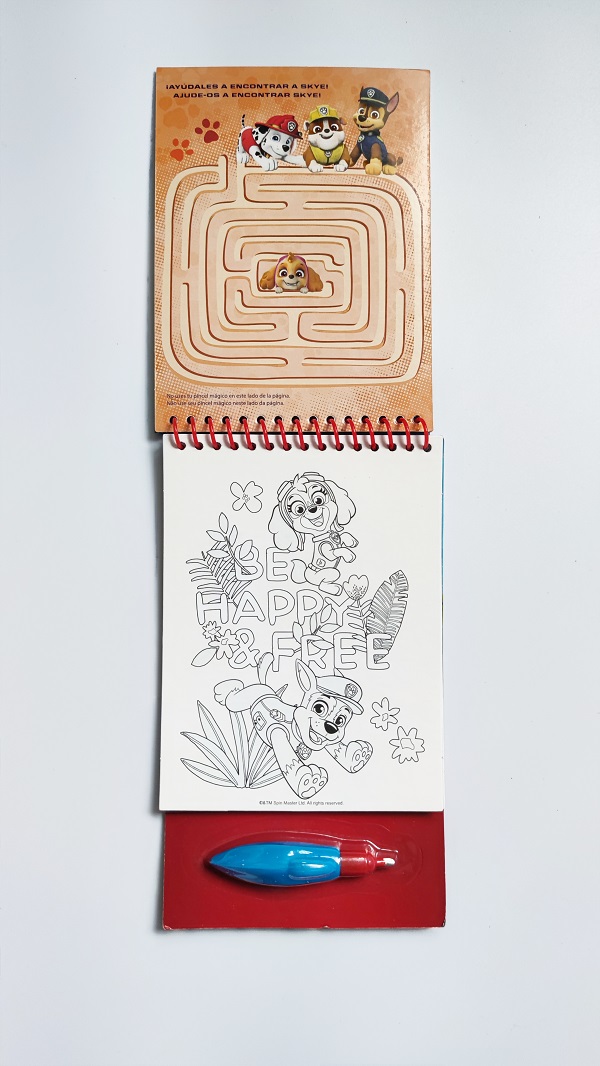 Malování vodou TLAPKOVÁ PATROLA