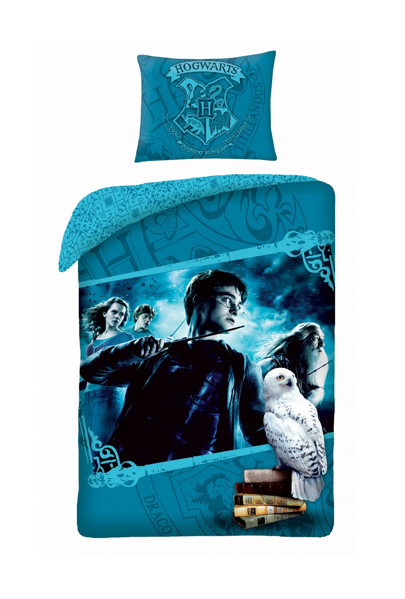 Dětské povlečení HARRY POTTER modré