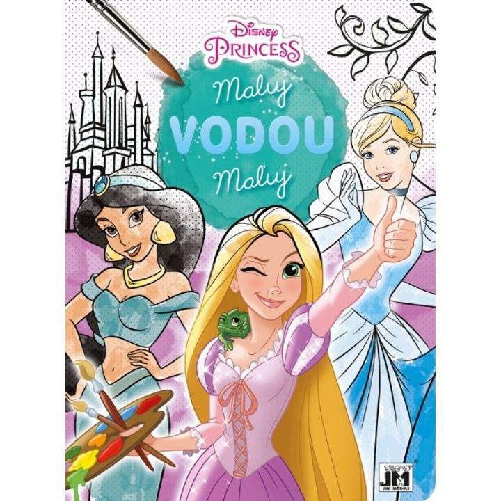 Maluj vodou PRINCESS - větší