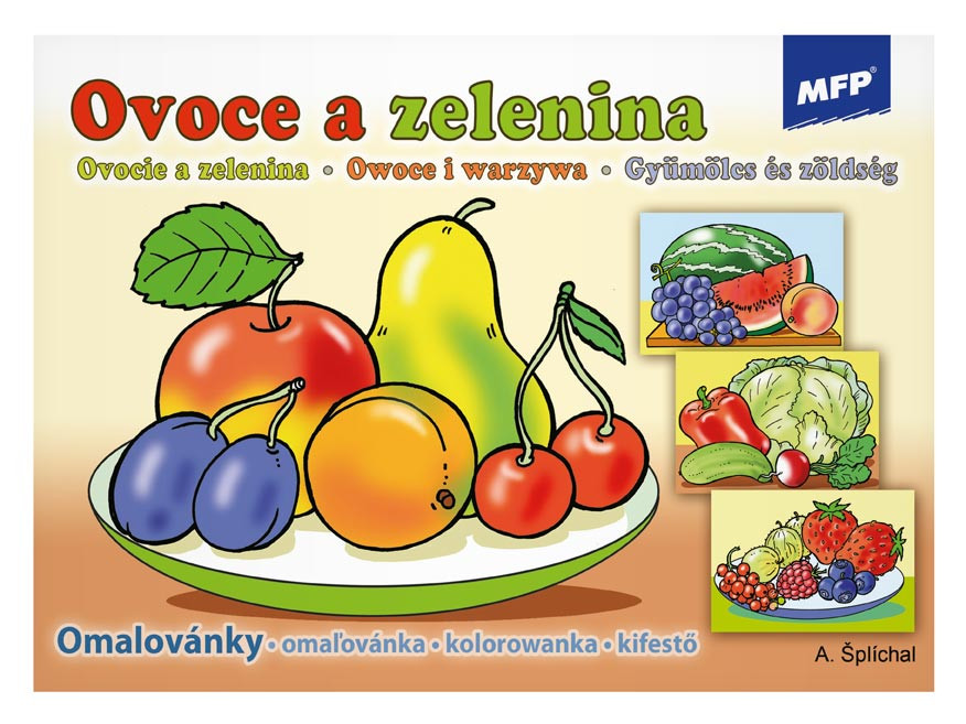 Omalovánky MFP OVOCE A ZELENINA