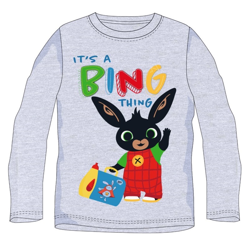 Chlapecké tričko BING šedé 2 DR