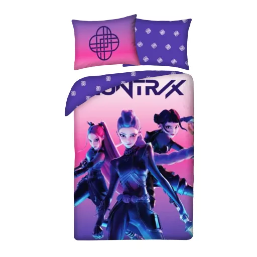 Bavlněné povlečení K-pop Demon Hunters (HUNTRIX) - Warriors