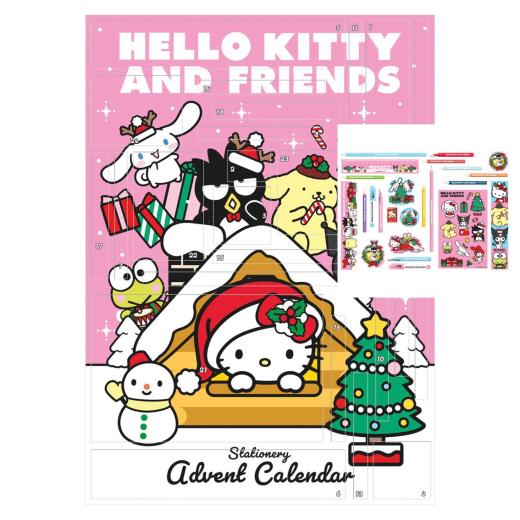 Adventní kalendář HELLO KITTY - papírenský