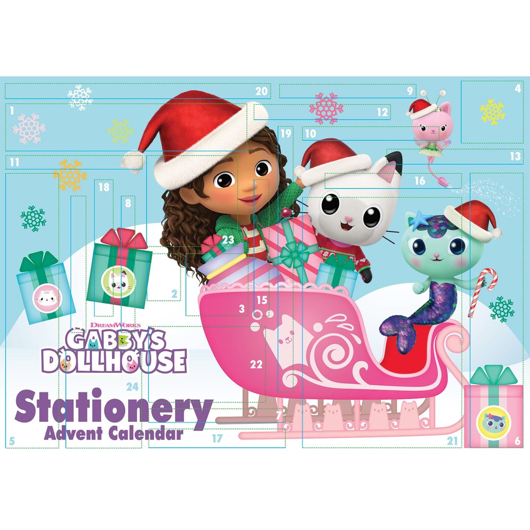 Adventní kalendář Gábinin kouzelný domek - papírenský