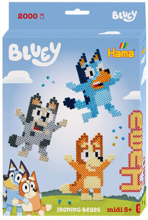BLUEY - HAMA zažehlovací korálky MIDI