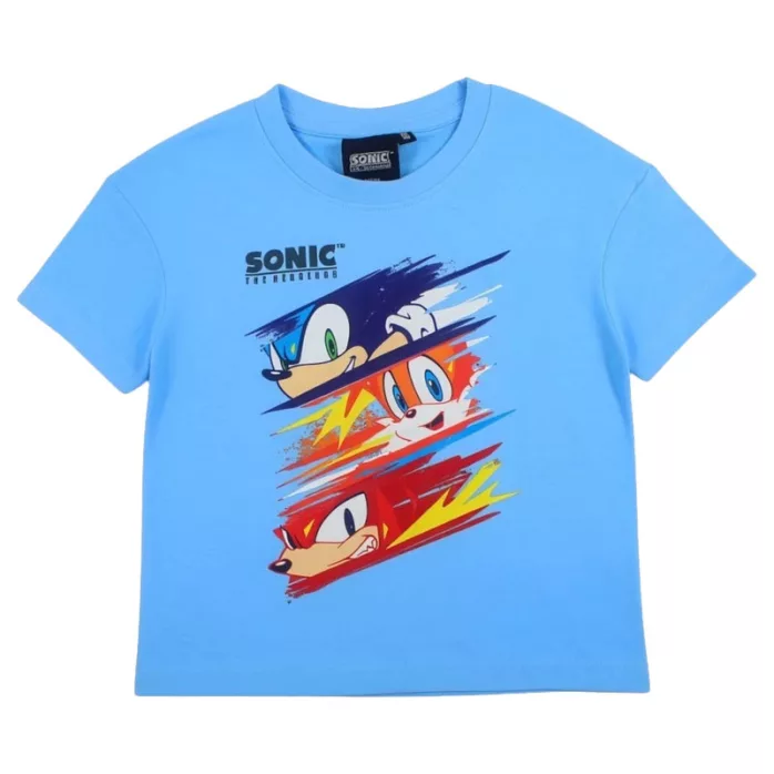 Chlapecké tričko SONIC světle modré 104