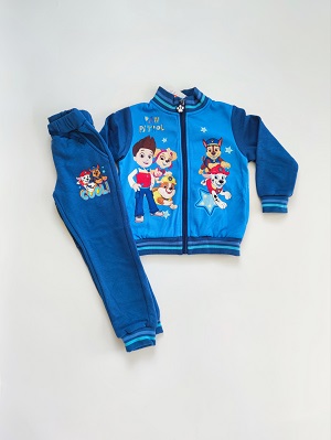 Tepláková souprava TLAPKOVÁ PATROLA modrá M2