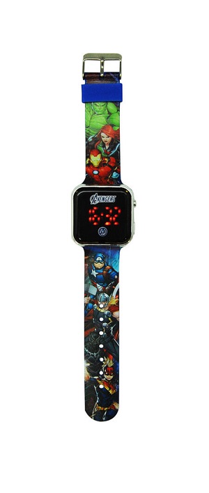 Digitální LED hodinky AVENGERS