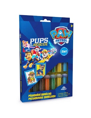 Pískování obrázků TLAPKOVÁ PATROLA