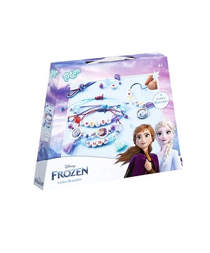 Vytvoř si náramky FROZEN s písmenky