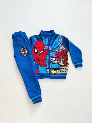 Chlapecká tepláková souprava SPIDERMAN modrá