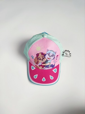 Dívčí kšiltovka TLAPKOVÁ PATROLA tyrkysová SKY a EVEREST