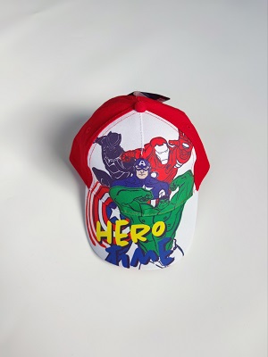 Chlapecká kšiltovka AVENGERS červeno-bílá