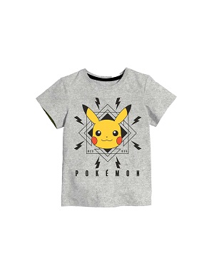 Chlapecké tričko POKÉMON šedé KR