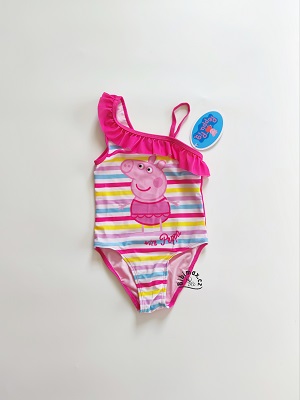 Dívčí jednodílné plavky PRASÁTKO PEPPA
