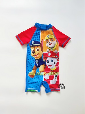 Chlapecký plavkový overal s UV ochranou TLAPKOVÁ PATROLA