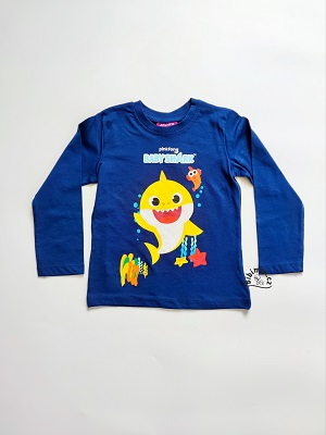 Chlapecké tričko BABY SHARK - tmavě modré DR