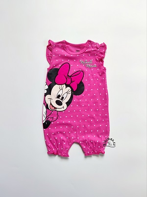 Kojenecký letní overal disney MINNIE růžový