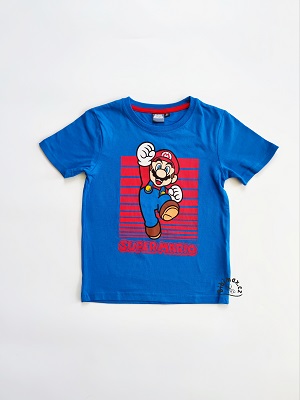 Chlapecké tričko SUPER MARIO modré