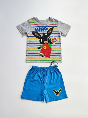 Chlapecké letní pyžamo/komplet BING modrý