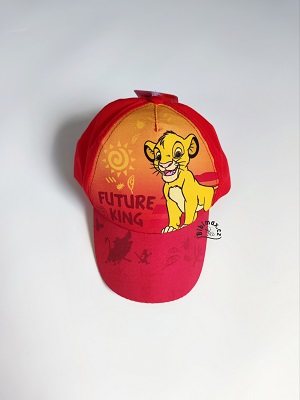 Chlapecká kšiltovka LVÍ KRÁL - Lví hlídka červená