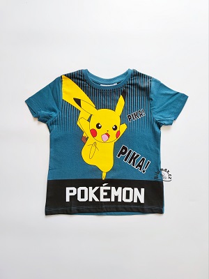 Chlapecké tričko POKÉMON tmavě zelené KR