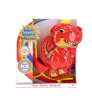 Vodní pistole s batohem DINOSAURUS