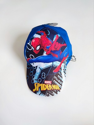 Chlapecká kšiltovka SPIDERMAN modrá