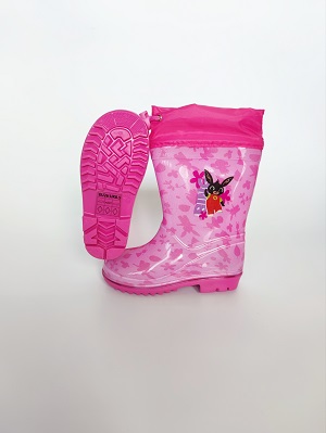 Dívčí holinky BING světle růžové