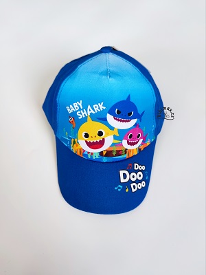 Dětská kšiltovka BABY SHARK - modrá