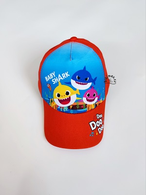 Dětská kšiltovka BABY SHARK - oranžová