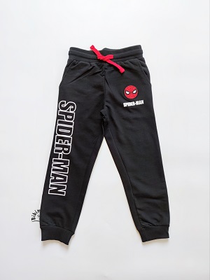 Chlapecké tepláky marvel SPIDERMAN černé