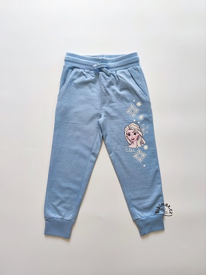 Dívčí tepláky disney FROZEN světle modré