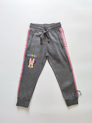 Dívčí tepláky disney MINNIE tmavě šedé