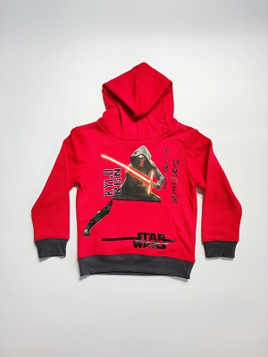 Chlapecká mikina STAR WARS červená