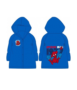 Chlapecká pláštěnka marvel SPIDERMAN modrá
