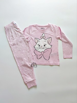 Dívčí pyžamo Disney MARIE CAT - růžové