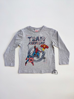 Chlapecké tričko AVENGERS šedé DR