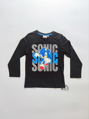 Chlapecké tričko SONIC černé DR