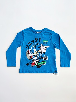 Chlapecké tričko SONIC modré DR