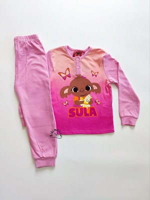 Dívčí pyžamo BING světle růžové