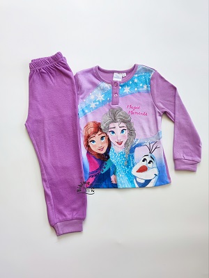 Dívčí pyžamo disney FROZEN fialové