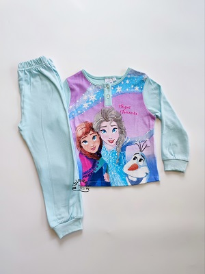 Dívčí pyžamo disney FROZEN mentolové