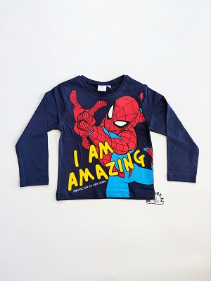 Chlapecké tričko marvel SPIDERMAN tmavě modré AMAZING DR